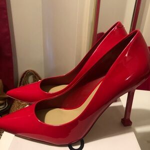 Aldo Vibrant Red Stiletto Heels
